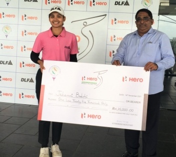 Golfer Jahanvi wins 12th leg of WPGT in Hyderabad | Golfer Jahanvi wins 12th leg of WPGT in Hyderabad