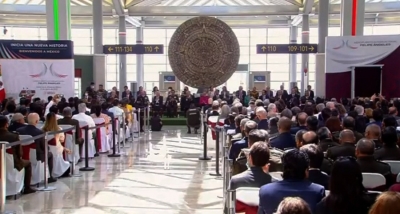 Mexican President inaugurates new int'l airport | Mexican President inaugurates new int'l airport