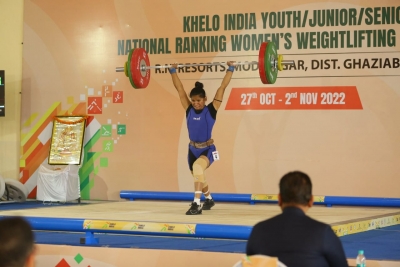 RSPB, Maharashtra win team trophies in Khelo India women's weightlifting tournament | RSPB, Maharashtra win team trophies in Khelo India women's weightlifting tournament RSPB, Maharashtra win team trophies in Khelo India women's weightlifting tournament | RSPB, Maharashtra win team trophies in Khelo India women's weightlifting tournament