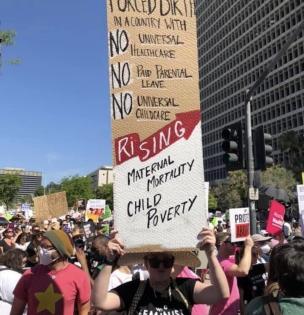 Thousands rally for pro-abortion rights in LA | Thousands rally for pro-abortion rights in LA