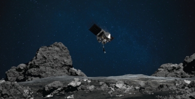 NASA spacecraft makes 1st touchdown on asteroid Bennu | NASA spacecraft makes 1st touchdown on asteroid Bennu