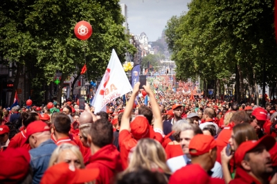 Belgian trade unions protest against rising cost of living | Belgian trade unions protest against rising cost of living Belgian trade unions protest against rising cost of living | Belgian trade unions protest against rising cost of living