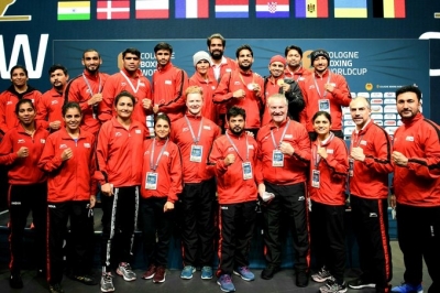 India win nine medals at Cologne Boxing WC, Rijiju lauds performance | India win nine medals at Cologne Boxing WC, Rijiju lauds performance India win nine medals at Cologne Boxing WC, Rijiju lauds performance | India win nine medals at Cologne Boxing WC, Rijiju lauds performance