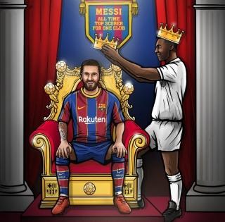 I admire you very much: Pele congratulates Messi | I admire you very much: Pele congratulates Messi I admire you very much: Pele congratulates Messi | I admire you very much: Pele congratulates Messi