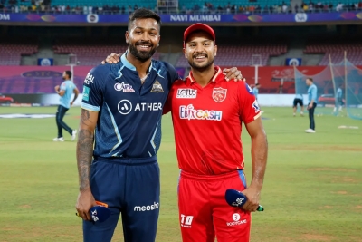 IPL 2022: Gujarat Titans win toss, opt to bat against Punjab Kings | IPL 2022: Gujarat Titans win toss, opt to bat against Punjab Kings