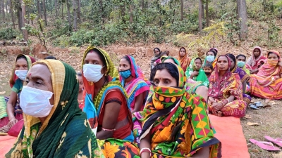 Odisha women with stick & undying resolve lead as Green Warriors | Odisha women with stick & undying resolve lead as Green Warriors