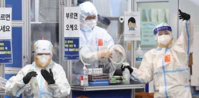 S. Korea's daily Covid-19 cases hit new high at 5,266 | S. Korea's daily Covid-19 cases hit new high at 5,266