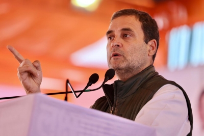 Come out and vote for freedom from fear: Rahul Gandhi | Come out and vote for freedom from fear: Rahul Gandhi