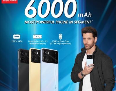 itel launches new smartphone 'P40' with 6000 mAh battery at Rs 7,699 | itel launches new smartphone 'P40' with 6000 mAh battery at Rs 7,699