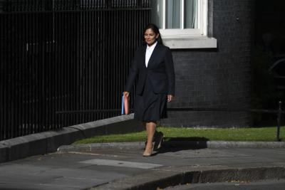 Priti Patel calls for UK borders to be closed | Priti Patel calls for UK borders to be closed