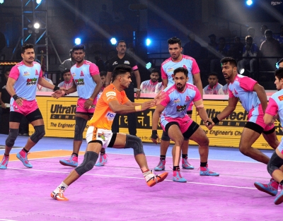 PKL 9: Aslam Inamdar's stupendous show helps Puneri Paltan to victory over Pink Panthers | PKL 9: Aslam Inamdar's stupendous show helps Puneri Paltan to victory over Pink Panthers