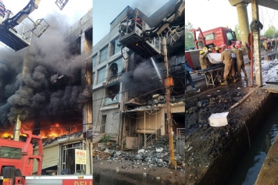 Mundka blaze: Absconding owner of building resided on top floor | Mundka blaze: Absconding owner of building resided on top floor