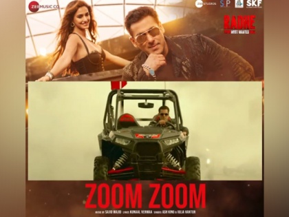 Salman Khan romances Disha Patani in new song from 'Radhe' titled 'Zoom Zoom' | Salman Khan romances Disha Patani in new song from 'Radhe' titled 'Zoom Zoom'