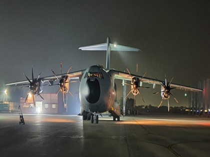 French A-400M tactical aircraft arrives in Jodhpur for Exercise Desert Knight 21 | French A-400M tactical aircraft arrives in Jodhpur for Exercise Desert Knight 21