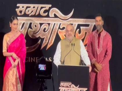 'Chaliye Hukum', Amit Shah quips at end of Prithviraj film screening | 'Chaliye Hukum', Amit Shah quips at end of Prithviraj film screening