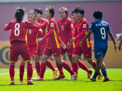 AFC Women's Asian Cup: Vietnam defeat Thailand to boost FIFA World Cup hopes | AFC Women's Asian Cup: Vietnam defeat Thailand to boost FIFA World Cup hopes
