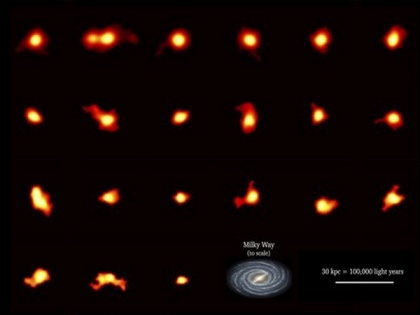 Rotating galaxies galore revealed in infant universe | Rotating galaxies galore revealed in infant universe