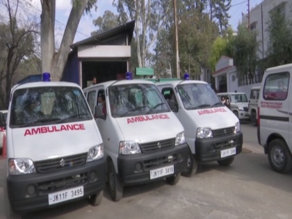Four ambulances flagged off on J-K's Rajouri to strengthen healthcare facilitates | Four ambulances flagged off on J-K's Rajouri to strengthen healthcare facilitates