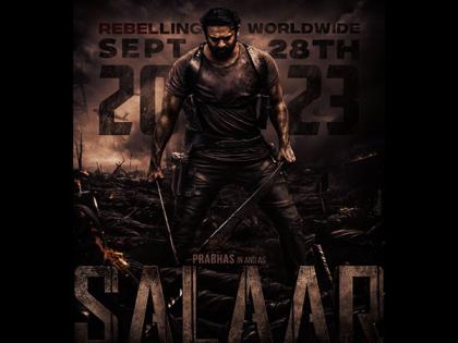 Prabhas-starrer 'Salaar' is all set to swoon the audiences worldwide in September 2023 | Prabhas-starrer 'Salaar' is all set to swoon the audiences worldwide in September 2023