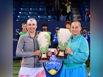 Cincinnati Masters: Kichenok, Ostapenko capture women's doubles title | Cincinnati Masters: Kichenok, Ostapenko capture women's doubles title