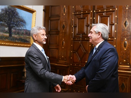 Jaishankar meets Argentina President in third leg of three-nation visit | Jaishankar meets Argentina President in third leg of three-nation visit