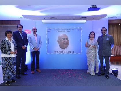 KK Modi Group commemorates late KK Modi's 82nd birth anniversary with a customised My Stamp and Special Cover | KK Modi Group commemorates late KK Modi's 82nd birth anniversary with a customised My Stamp and Special Cover