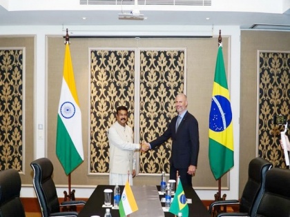 Education Minister Pradhan holds talks with Brazilian counterpart in Bali | Education Minister Pradhan holds talks with Brazilian counterpart in Bali