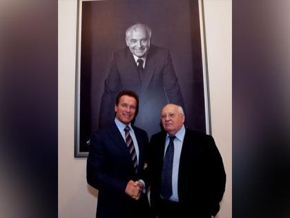 Arnold Schwarzenegger recalls meeting former Soviet President Mikhail Gorbachev | Arnold Schwarzenegger recalls meeting former Soviet President Mikhail Gorbachev