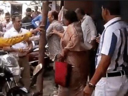 Mumbai: 3 MNS workers arrested after viral video shows assault on elderly woman | Mumbai: 3 MNS workers arrested after viral video shows assault on elderly woman