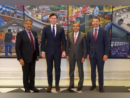 US Senator Ossoff meet business leaders, political leaders in Mumbai | US Senator Ossoff meet business leaders, political leaders in Mumbai