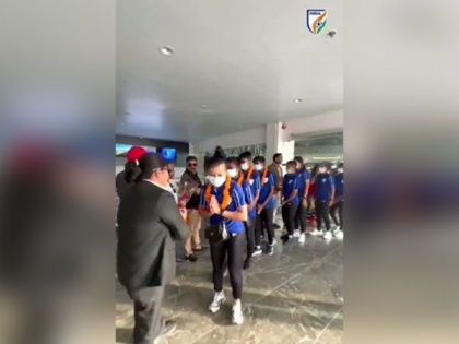 Indian women's team arrives in Nepal for SAFF Championship | Indian women's team arrives in Nepal for SAFF Championship