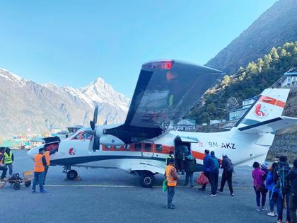 Aircraft with 22 people on board makes emergency landing in western Nepal | Aircraft with 22 people on board makes emergency landing in western Nepal