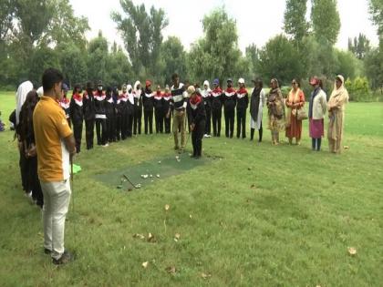 Special Golf training camp organised for govt schoolgirls in J-K | Special Golf training camp organised for govt schoolgirls in J-K