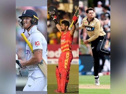 ICC Player of the Month: Ben Stokes, Sikandar Raza, Mitchell Santner among nominees for August | ICC Player of the Month: Ben Stokes, Sikandar Raza, Mitchell Santner among nominees for August