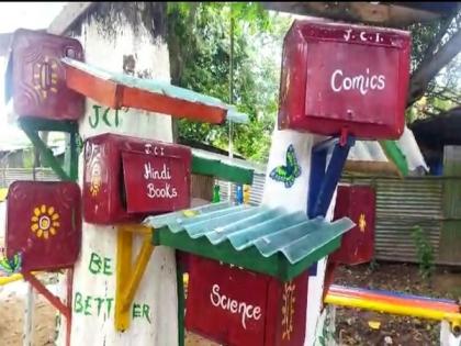 Women set up open library under trees to attract new generations into reading in Assam | Women set up open library under trees to attract new generations into reading in Assam