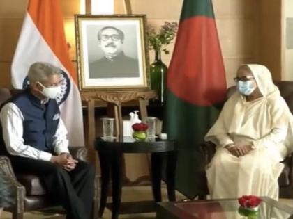 Bangladesh PM Sheikh Hasina holds talks with Jaishankar | Bangladesh PM Sheikh Hasina holds talks with Jaishankar