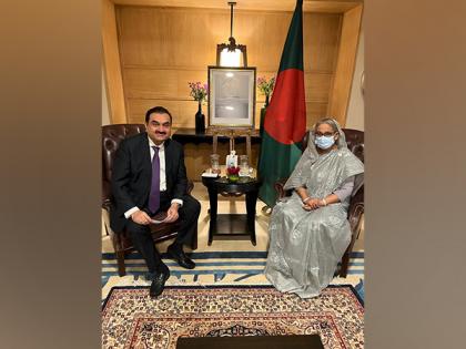Bangladeshi PM Sheikh Hasina meets industrialist Gautam Adani | Bangladeshi PM Sheikh Hasina meets industrialist Gautam Adani