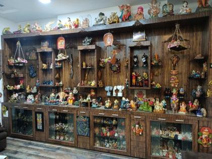Indore man decorates house with Lord Ganesha idols from across the world | Indore man decorates house with Lord Ganesha idols from across the world