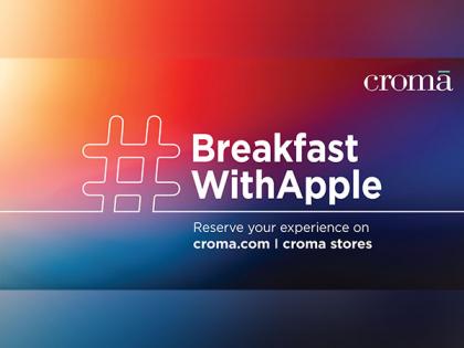 #BreakfastWithApple at Croma: Be amongst the first to pre-book the iPhone14 starting 9th September | #BreakfastWithApple at Croma: Be amongst the first to pre-book the iPhone14 starting 9th September