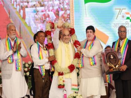 Amit Shah attends Annual General Meeting (AGM) of major cooperatives in Gujarat | Amit Shah attends Annual General Meeting (AGM) of major cooperatives in Gujarat