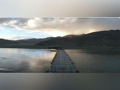 Indian Army's engineering marvel! A bridge over Indus river in Ladakh | Indian Army's engineering marvel! A bridge over Indus river in Ladakh