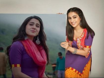 Sara Ali Khan repeats look from her debut movie 'Kedarnath' | Sara Ali Khan repeats look from her debut movie 'Kedarnath'