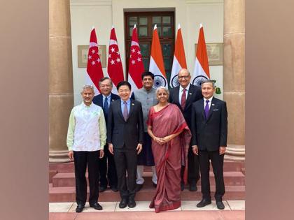 First India-Singapore Ministerial Roundtable held; ministers discuss fintech, investment opportunities | First India-Singapore Ministerial Roundtable held; ministers discuss fintech, investment opportunities
