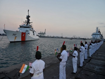 US Coast Guard ship Midgett visits Chennai port to promote open Indo-Pacific | US Coast Guard ship Midgett visits Chennai port to promote open Indo-Pacific