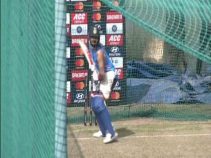 Team India start practice session ahead of first T20I against Australia in Mohali | Team India start practice session ahead of first T20I against Australia in Mohali