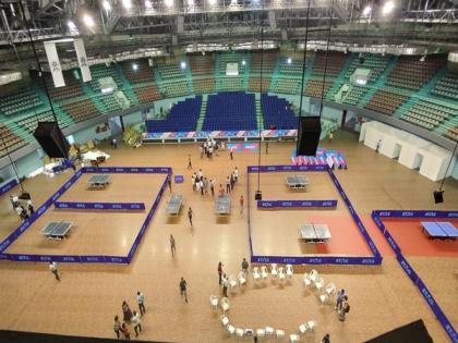 Refurbished and decked up, Surat's PDDU stadium all set for National Games marquee TT action | Refurbished and decked up, Surat's PDDU stadium all set for National Games marquee TT action