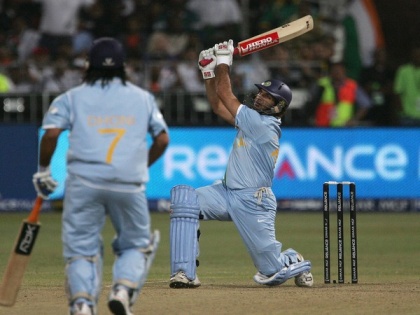 On this day in 2007, Yuvraj Singh became first T20I player to smash six sixes in one over | On this day in 2007, Yuvraj Singh became first T20I player to smash six sixes in one over