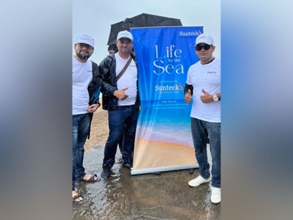 Sustainability at Our Core: Sunteck Foundation organises 'Life by the Sea' sustainable lifestyle drive at Versova Beach | Sustainability at Our Core: Sunteck Foundation organises 'Life by the Sea' sustainable lifestyle drive at Versova Beach