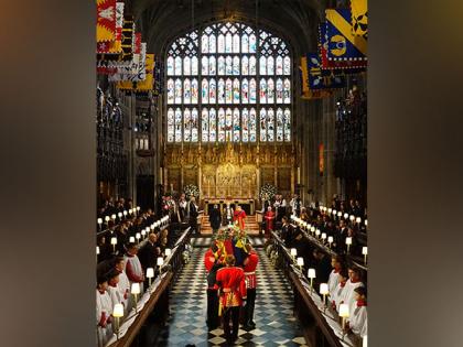 Queen Elizabeth II's coffin lowered into Royal Vault at Windsor Castle | Queen Elizabeth II's coffin lowered into Royal Vault at Windsor Castle