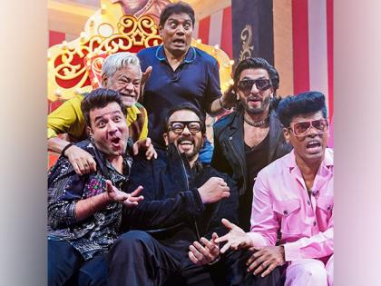 Ranveer Singh, team 'Cirkus' join Rohit Shetty for 'Khatron Ke Khiladi 12' finale shoot | Ranveer Singh, team 'Cirkus' join Rohit Shetty for 'Khatron Ke Khiladi 12' finale shoot